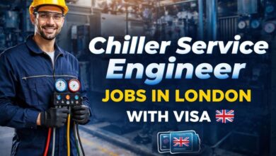 Chiller Service Engineer Jobs in London with Visa