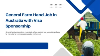 General Farm Hand Job in Australia