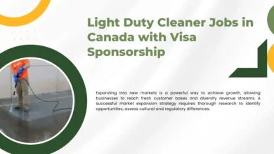 Light Duty Cleaner Jobs in Canada