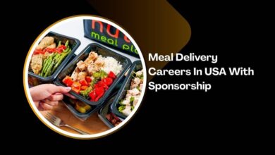 Meal Delivery Careers In USA With Sponsorship