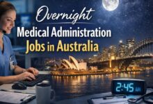 Overnight Medical Administration Jobs in Australia