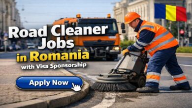 Road Cleaner Jobs in Romania with Visa Sponsorship