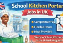 School Kitchen Porter Jobs in UK