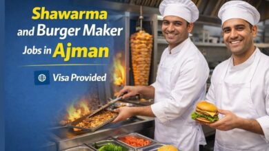 Shawarma and Burger Maker Jobs in Ajman with Visa