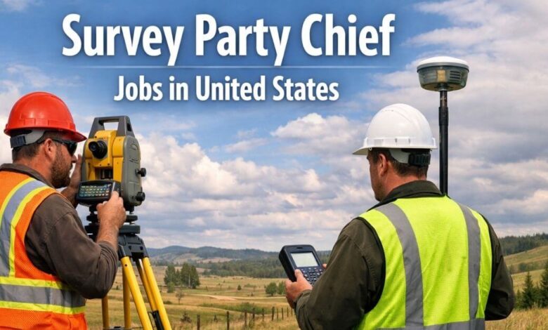 Survey Party Chief Jobs in United States