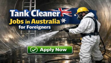 Tank Cleaner Jobs in Australia for Foreigners