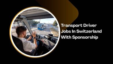Transport Driver Jobs In Switzerland With Sponsorship