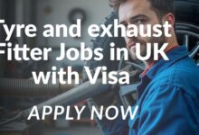 Tyre and exhaust Fitter Jobs in UK with Visa