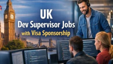 UK Deveg Supervisor Jobs with Visa Sponsorship