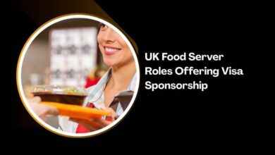 UK Food Server Roles Offering Visa Sponsorship