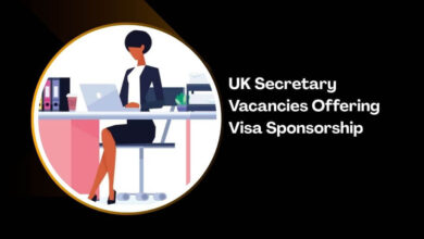 UK Secretary Vacancies Offering Visa Sponsorship