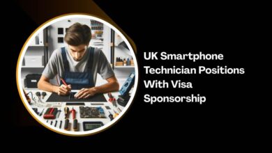UK Smartphone Technician Positions With Visa Sponsorship