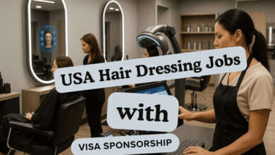 USA Hair Dressing Jobs with Visa Sponsorship