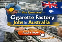 Visa Sponsored Cigarette Factory Jobs in Australia