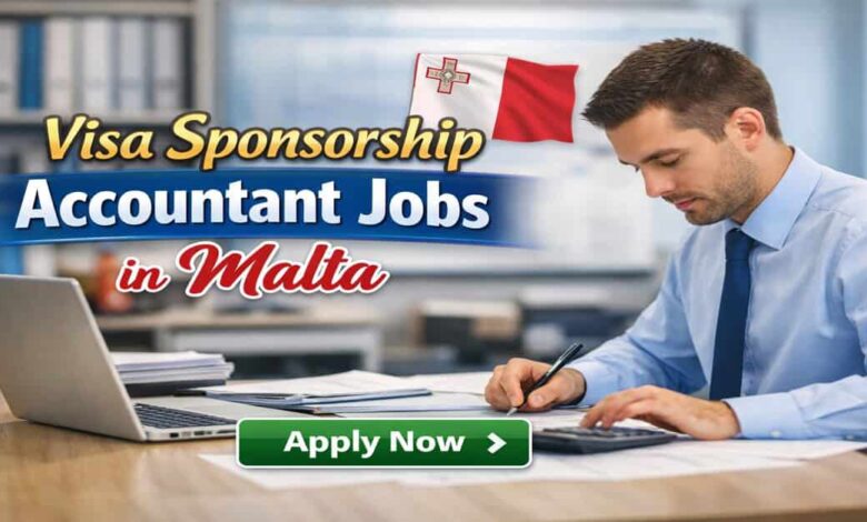 Visa Sponsorship Accountant Jobs in Malta