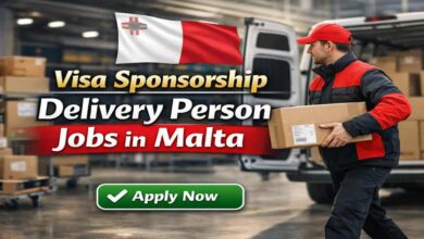 Visa Sponsorship Delivery Person Jobs in Malta