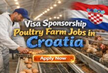 Visa Sponsorship Poultry Farm Jobs in Croatia