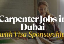 Carpenter Jobs in Dubai with Visa Sponsorship