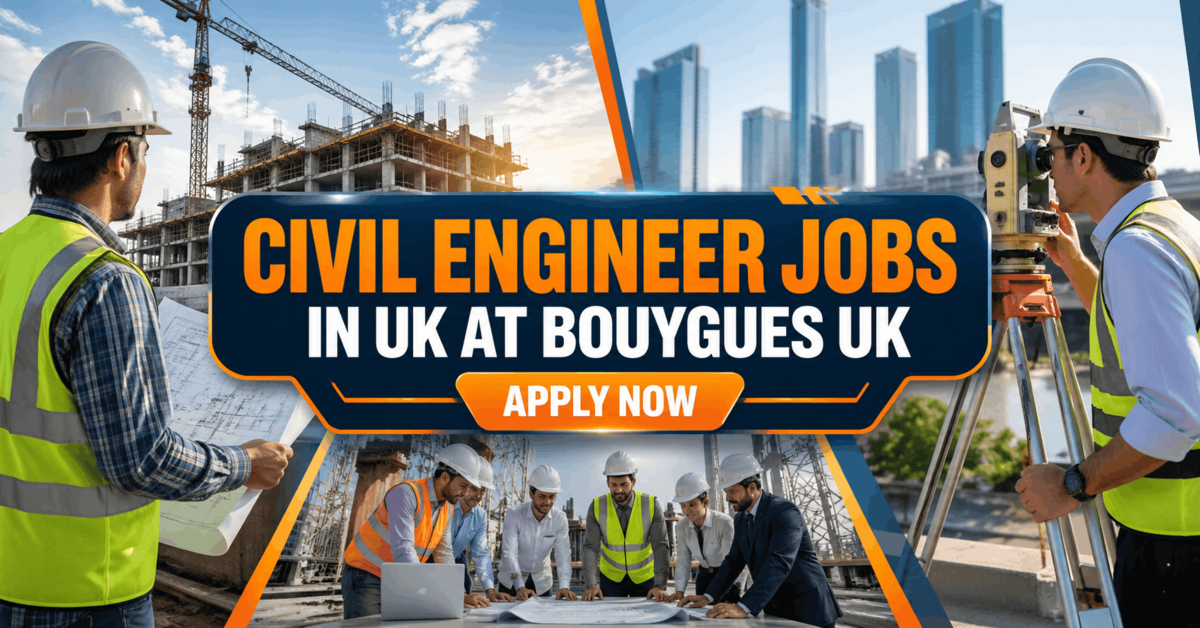 Big Engineerjob Civil Engineer Jobs in UK at BOUYGUES UK 2026 - Apply Now