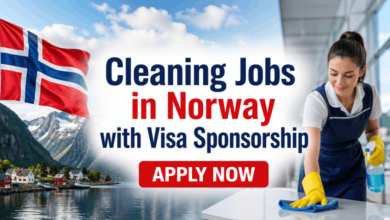 Cleaning Jobs in Norway with Visa Sponsorship