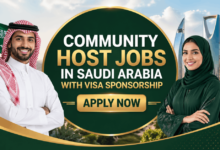 Community Host Jobs in Saudi Arabia with Visa Sponsorship