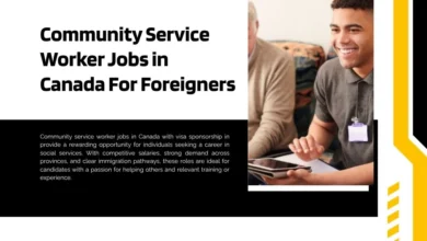 Community Service Worker Jobs in Canada