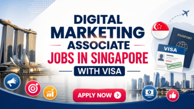 Digital Marketing Associate Jobs in Singapore with Visa