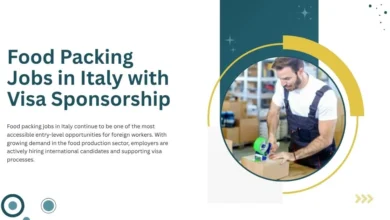 Food Packing Jobs in Italy