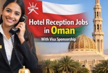 Hotel Receptions Jobs in Oman with Visa Sponsorship