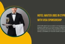 Hotel Waiter Jobs in Cyprus