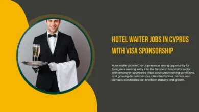 Hotel Waiter Jobs in Cyprus