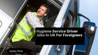 Hygiene Service Driver Jobs In UK For Foreigners