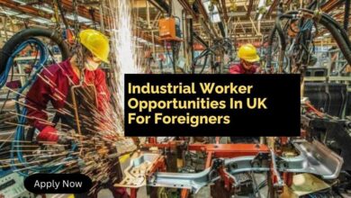 Industrial Worker Opportunities In UK For Foreigners