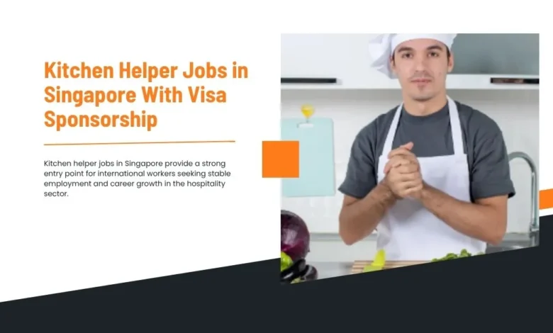 Kitchen Helper Jobs in Singapore