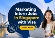 Marketing Intern Jobs in Singapore with Visa