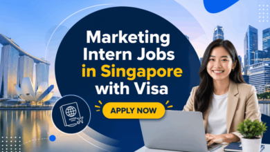 Marketing Intern Jobs in Singapore with Visa