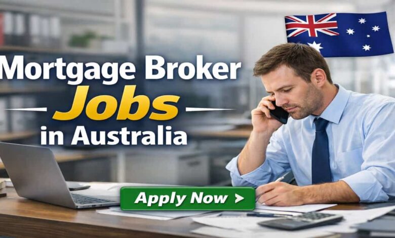 Mortgage Broker Jobs in Australia