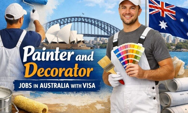 Painter and Decorator Jobs in Australia with Visa