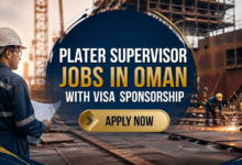 Plater Supervisor Jobs in Oman with Visa Sponsorship