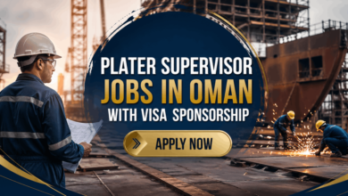 Plater Supervisor Jobs in Oman with Visa Sponsorship