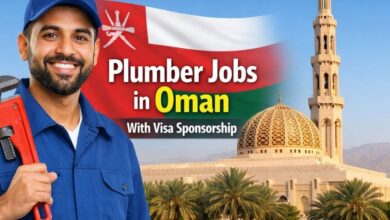 Plumber Jobs in Oman with Visa Sponsorship
