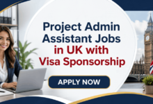 Project Admin Assistant Jobs in UK with Visa Sponsorship