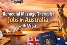 Remedial Massage Therapist Jobs in Australia with Visa
