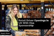 Retail Driver Openings In UK With Visa Sponsorship