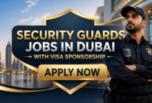 Security Guards Jobs in Dubai with Visa Sponsorship