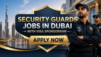 Security Guards Jobs in Dubai with Visa Sponsorship