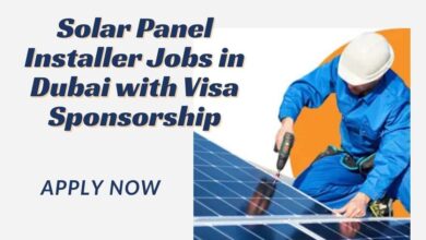 Solar Panel Installer Jobs in Dubai with Visa Sponsorship