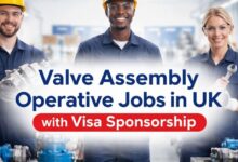 Valve Assembly Operative Jobs in UK with Visa Sponsorship