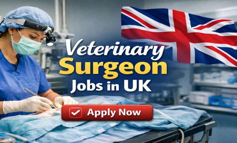 Veterinary Surgeon Jobs in UK
