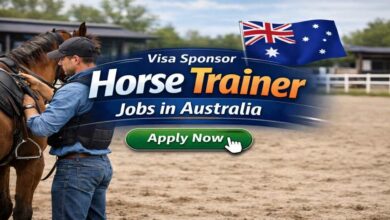 Visa Sponsor Horse Trainer Jobs in Australia
